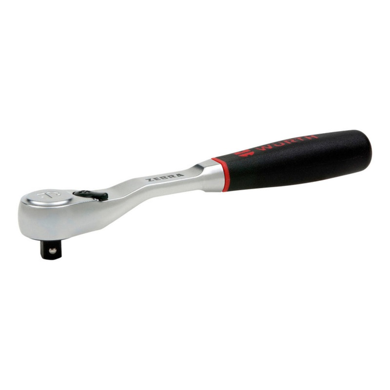 Zebra Dust Protected 1/4 in Lever Reversible Ratchet