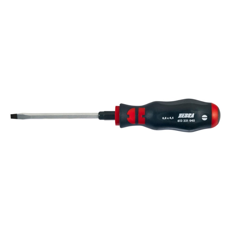 Zebra Hexagon Blade Slotted Screwdriver 0.8mm x 4.5mm