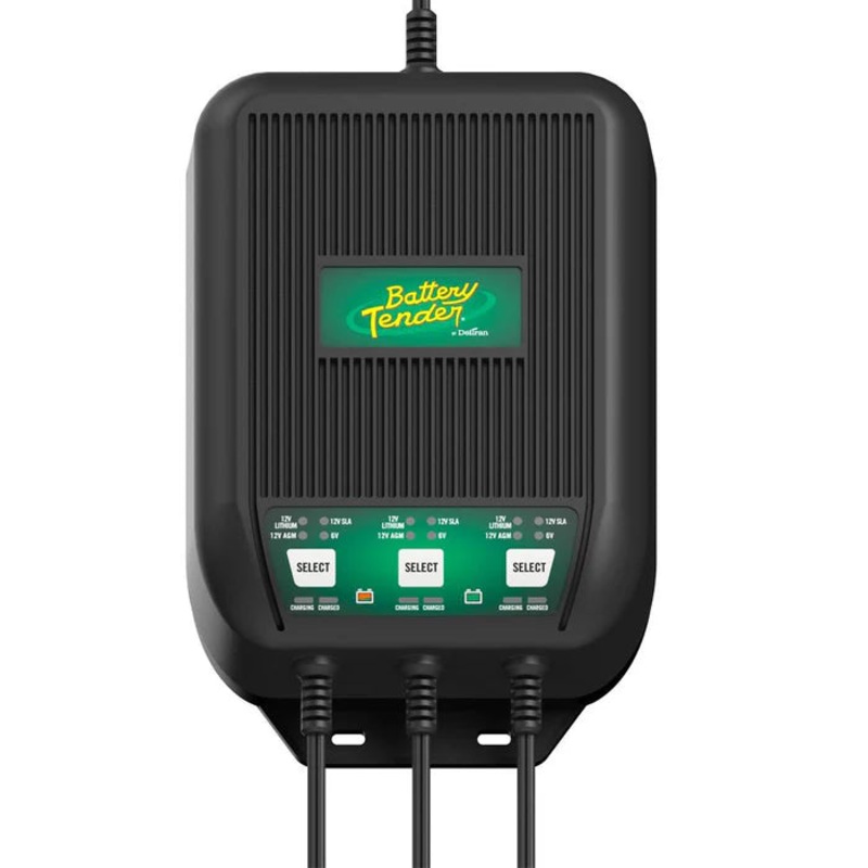 Battery Charger 12V/6V 3 Bank 3Amp