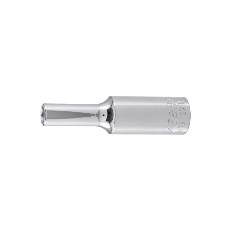 Zebra 3/8 in Long Hexagon Socket 9/16 in