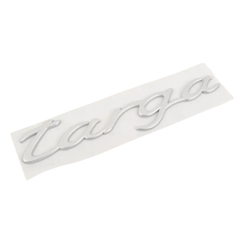 Targa Emblem Matte Chrome – 911 05-12