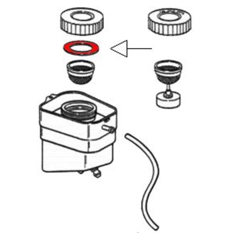 Master Cylinder Reservoir Cap Seal – 911/912/930 68-76
