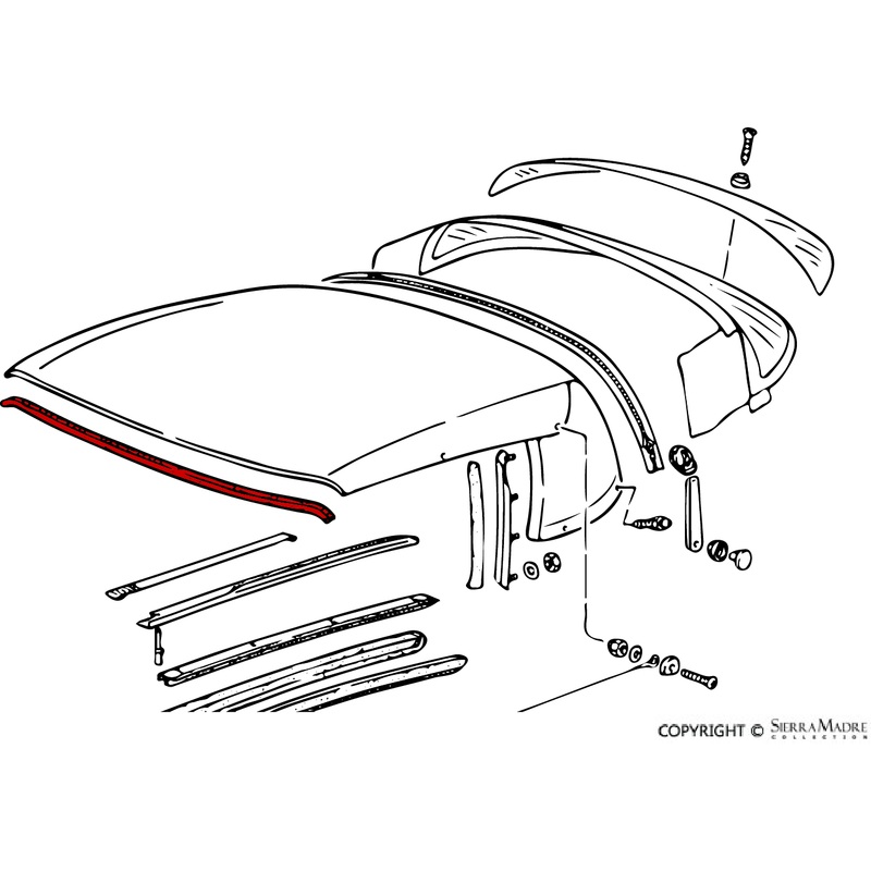 Front Top Seal – Cabriolet 83-94
