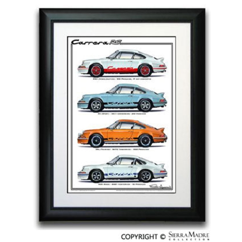 Factory Authorized Porsche Print – Carrera RS – by Steve Anderson
