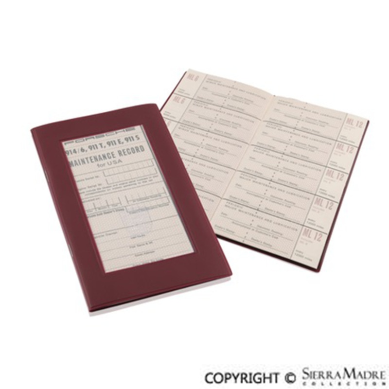 Vehicle Service Booklet with Case – 911/914 70-73