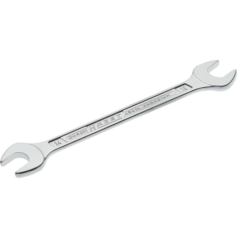 Hazet 450N-14×15 Double Open-End Wrench 14 x 15mm