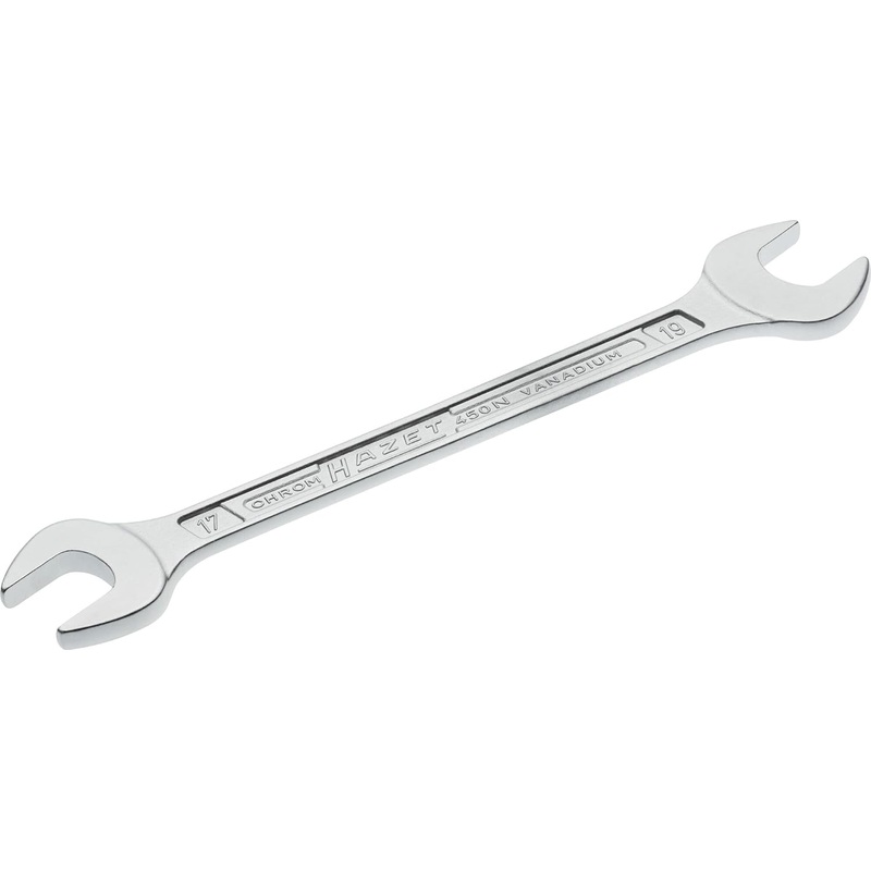 Hazet HZ450N-17X19 Double Open-End Wrench 17 x 19mm