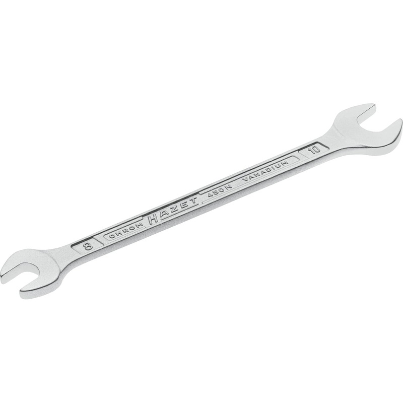 Hazet HZ450N-8X10 Double Open-End Wrench 8x10mm