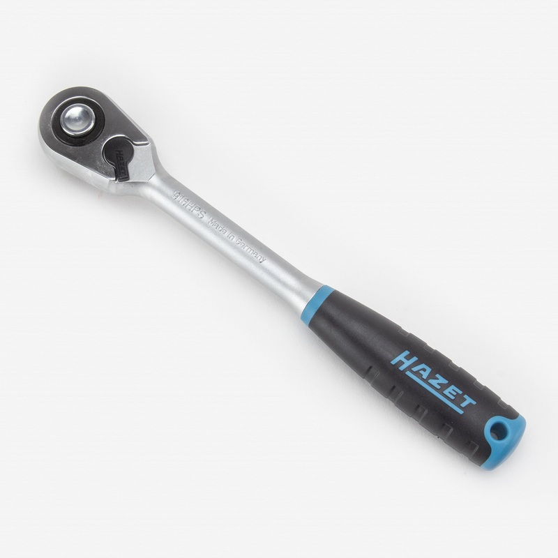 Hazet HZ916HPS Fine Tooth 1/2 in Reversible Ratchet with Button Release