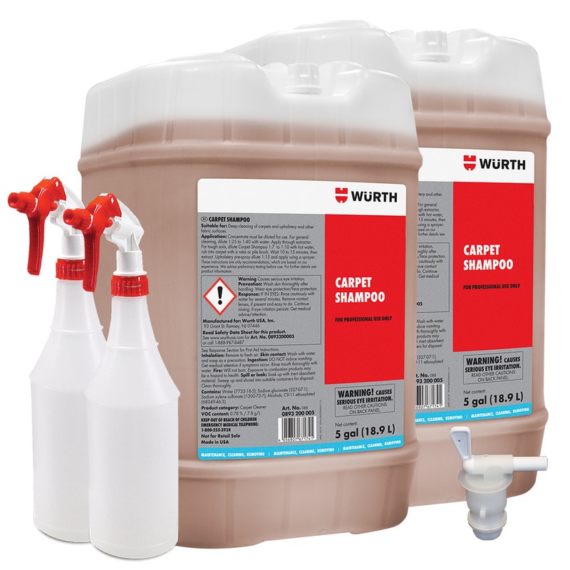 Special Carpet Shampoo Detailing Set
